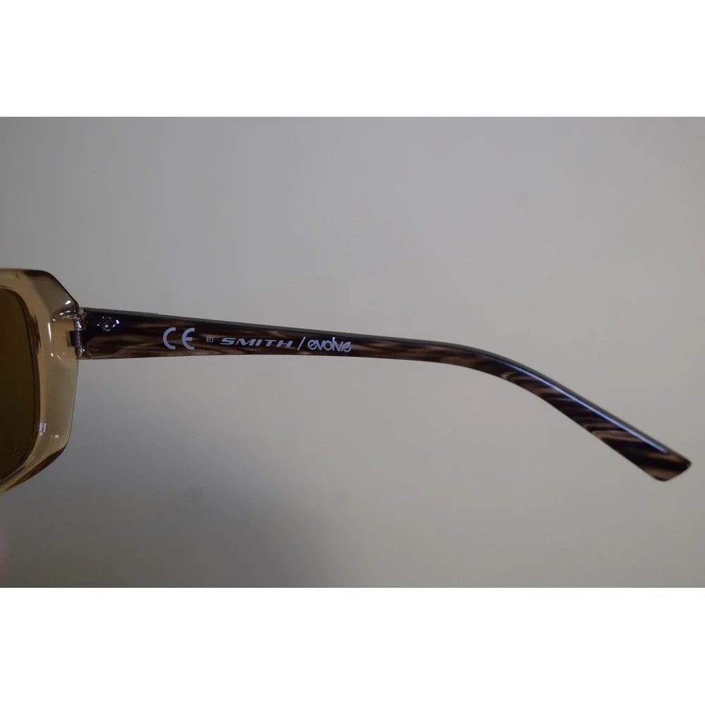Smith Optics Evolve FACET Desert Rose DSR Womens Sunglasses 56 17 134 Brown FLAW